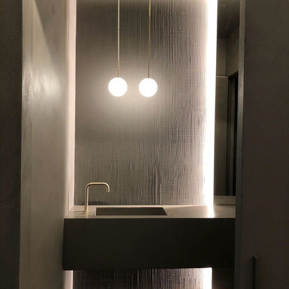 Simple Elegant Glass Pendant Light Fixture