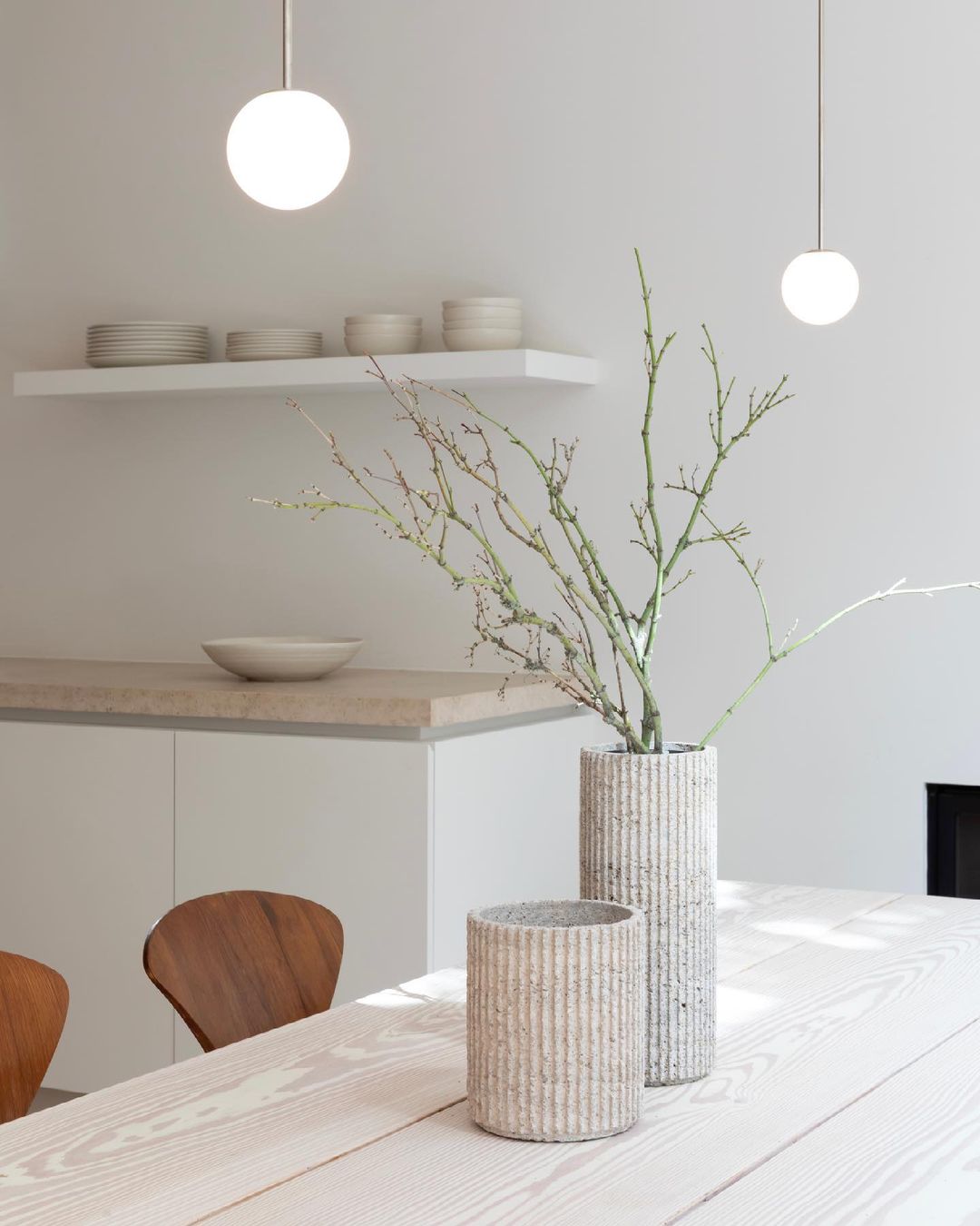 Simple Elegant Glass Pendant Light Fixture