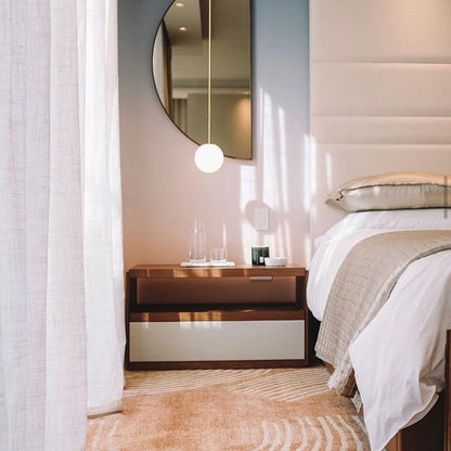 Simple Elegant Glass Pendant Light Fixture