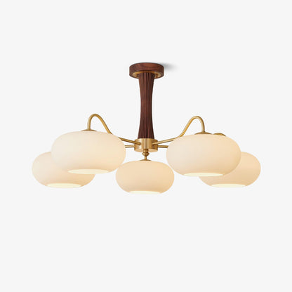 Vintage LED Chandelier Classic Multi Light Fixture - Fesara