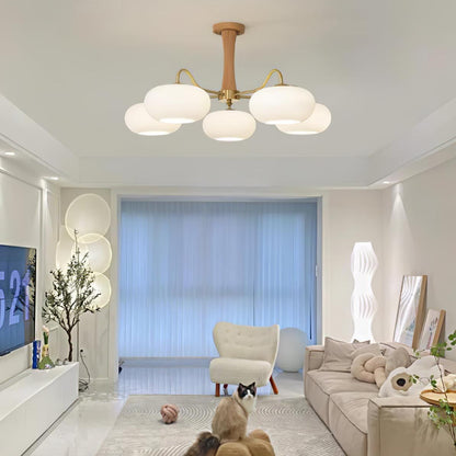 Vintage LED Chandelier Classic Multi Light Fixture