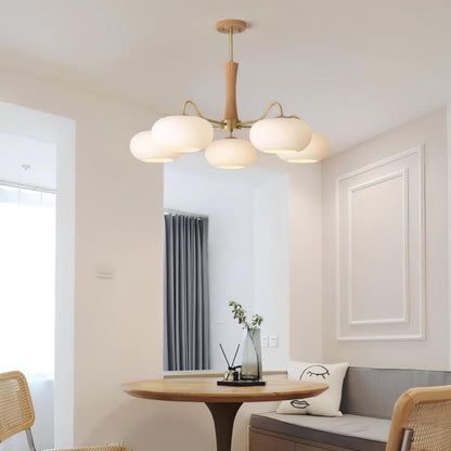 Vintage LED Chandelier Classic Multi Light Fixture