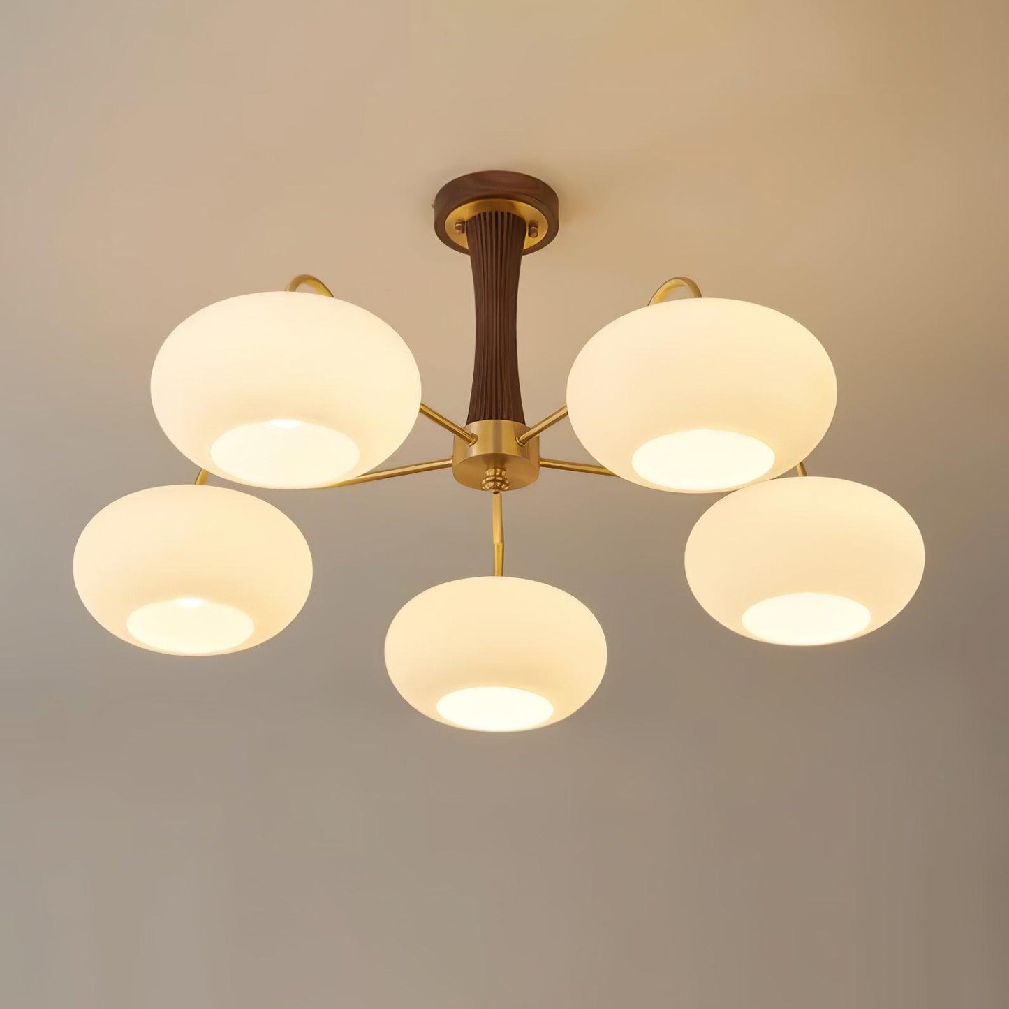 Vintage LED Chandelier Classic Multi Light Fixture