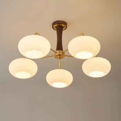 Vintage LED Chandelier Classic Multi Light Fixture