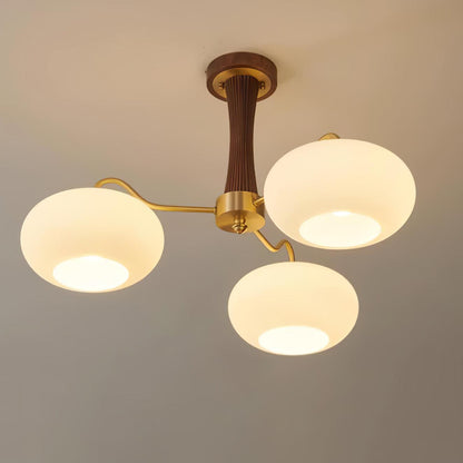 Vintage LED Chandelier Classic Multi Light Fixture