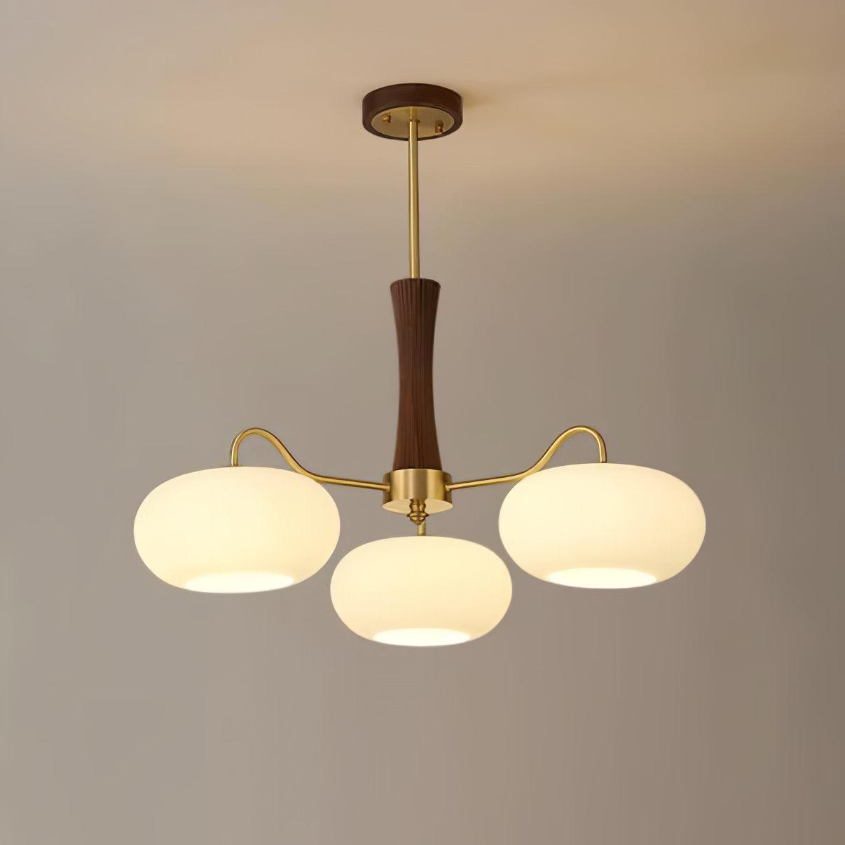 Vintage LED Chandelier Classic Multi Light Fixture