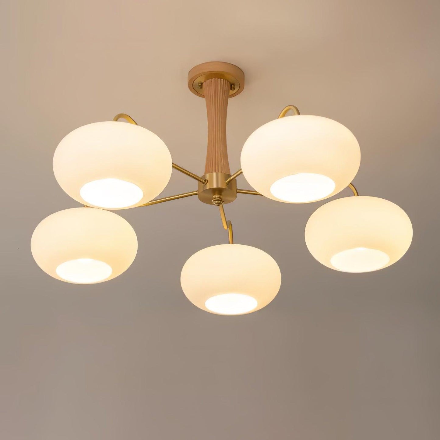 Vintage LED Chandelier Classic Multi Light Fixture