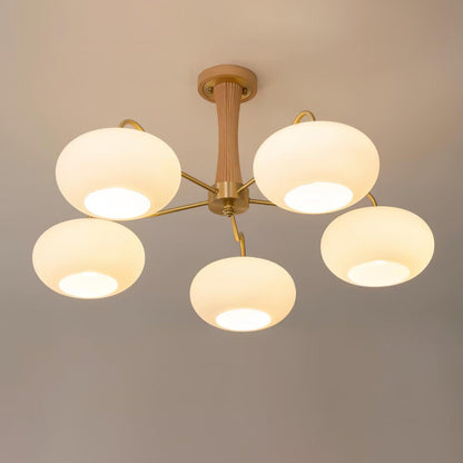 Vintage LED Chandelier Classic Multi Light Fixture