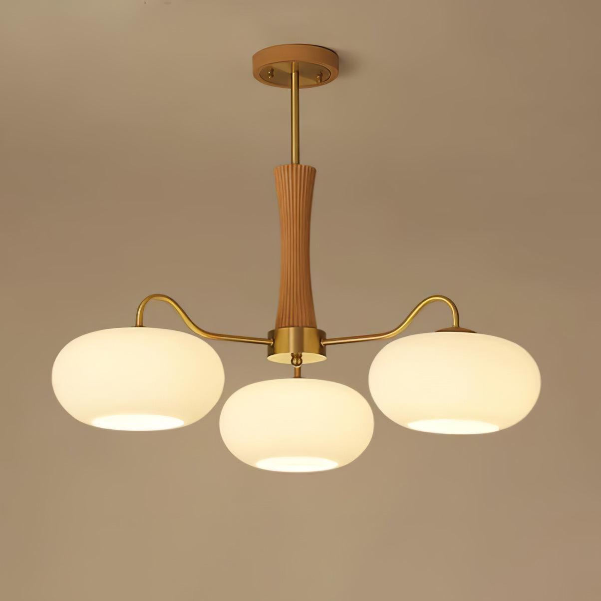 Vintage LED Chandelier Classic Multi Light Fixture