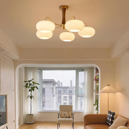 Vintage LED Chandelier Classic Multi Light Fixture