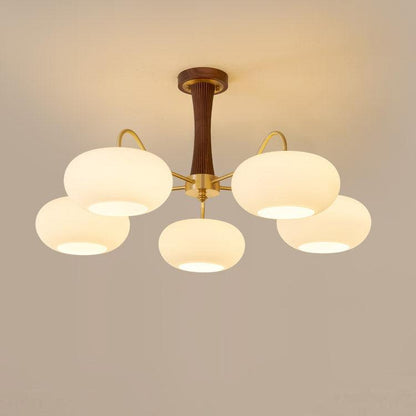 Vintage LED Chandelier Classic Multi Light Fixture