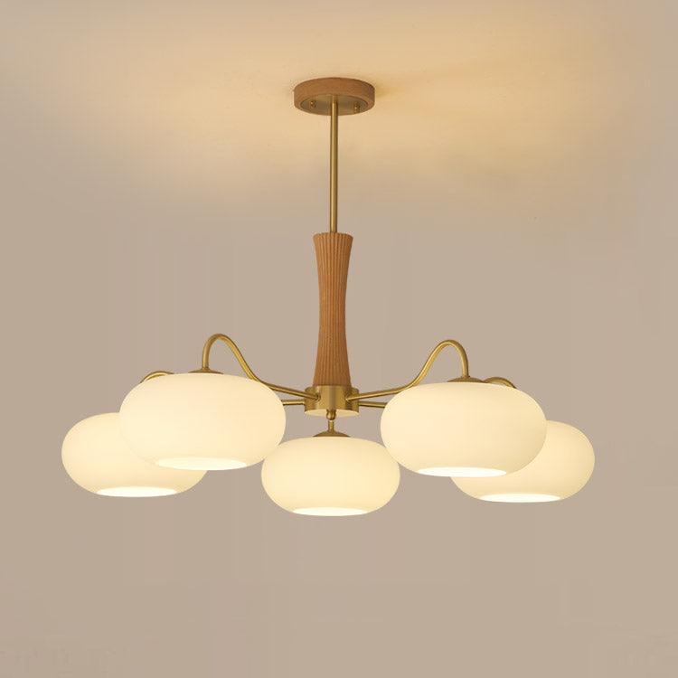 Vintage LED Chandelier Classic Multi Light Fixture