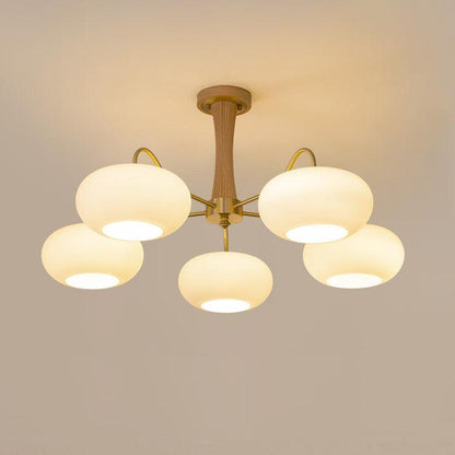 Vintage LED Chandelier Classic Multi Light Fixture