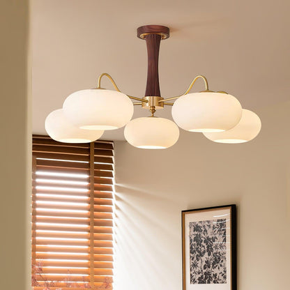 Vintage LED Chandelier Classic Multi Light Fixture