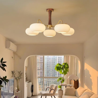 Vintage LED Chandelier Classic Multi Light Fixture