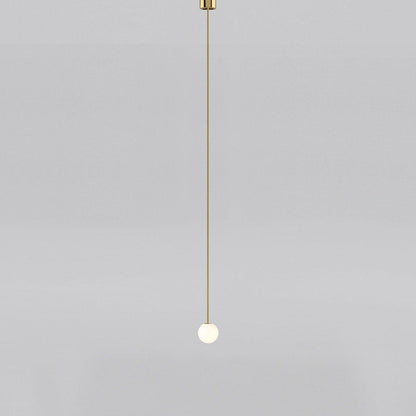 Simple Elegant Glass Pendant Light Fixture
