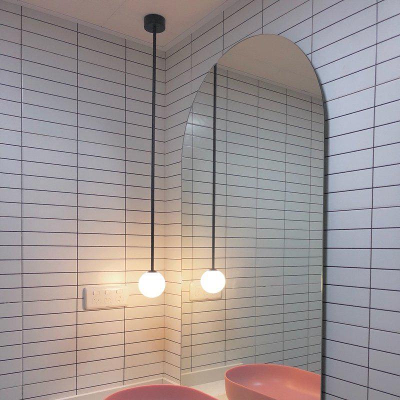 Simple Elegant Glass Pendant Light Fixture