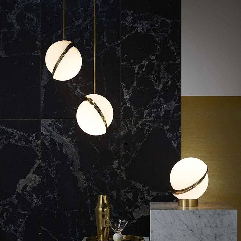 Luxury Gold LED Ceiling Lamp