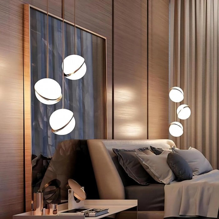 Luxury Gold LED Ceiling Lamp