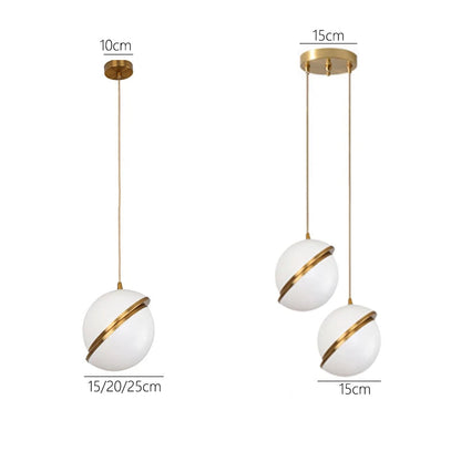 Luxury Gold LED Ceiling Lamp