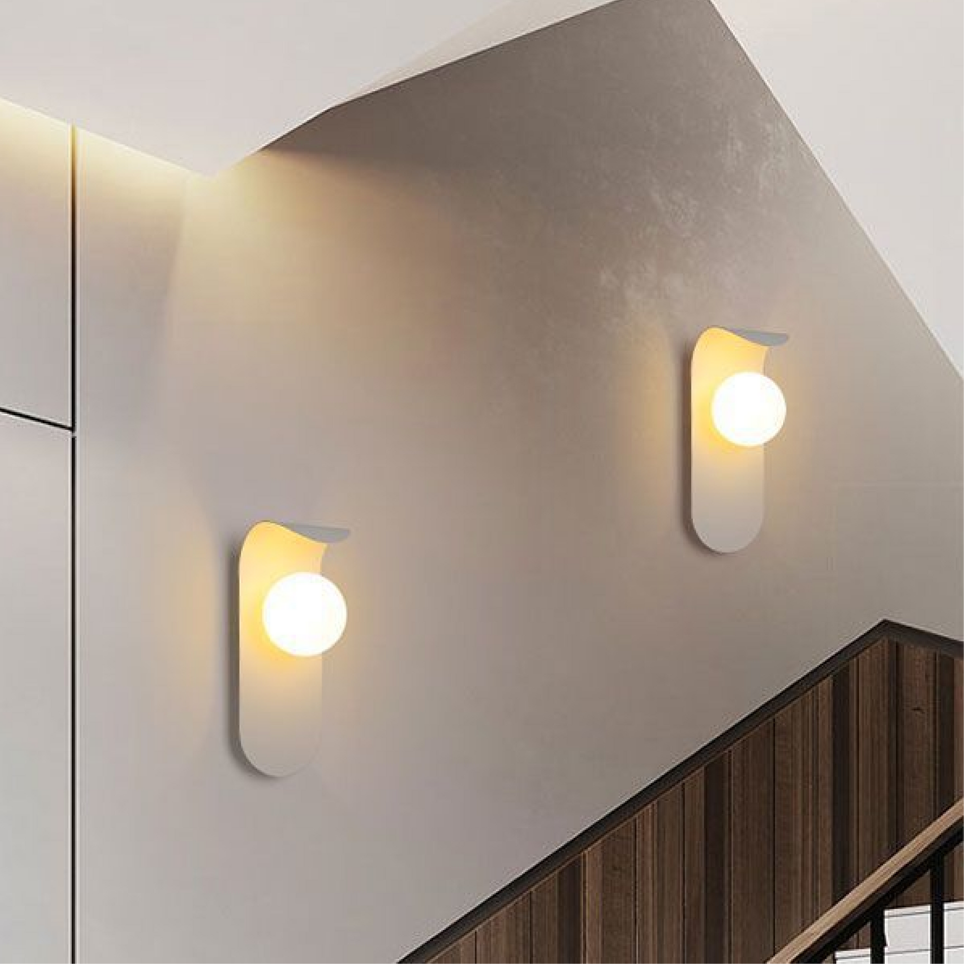 Brilune | Sculptural Scandinavian Wall Lamp 6