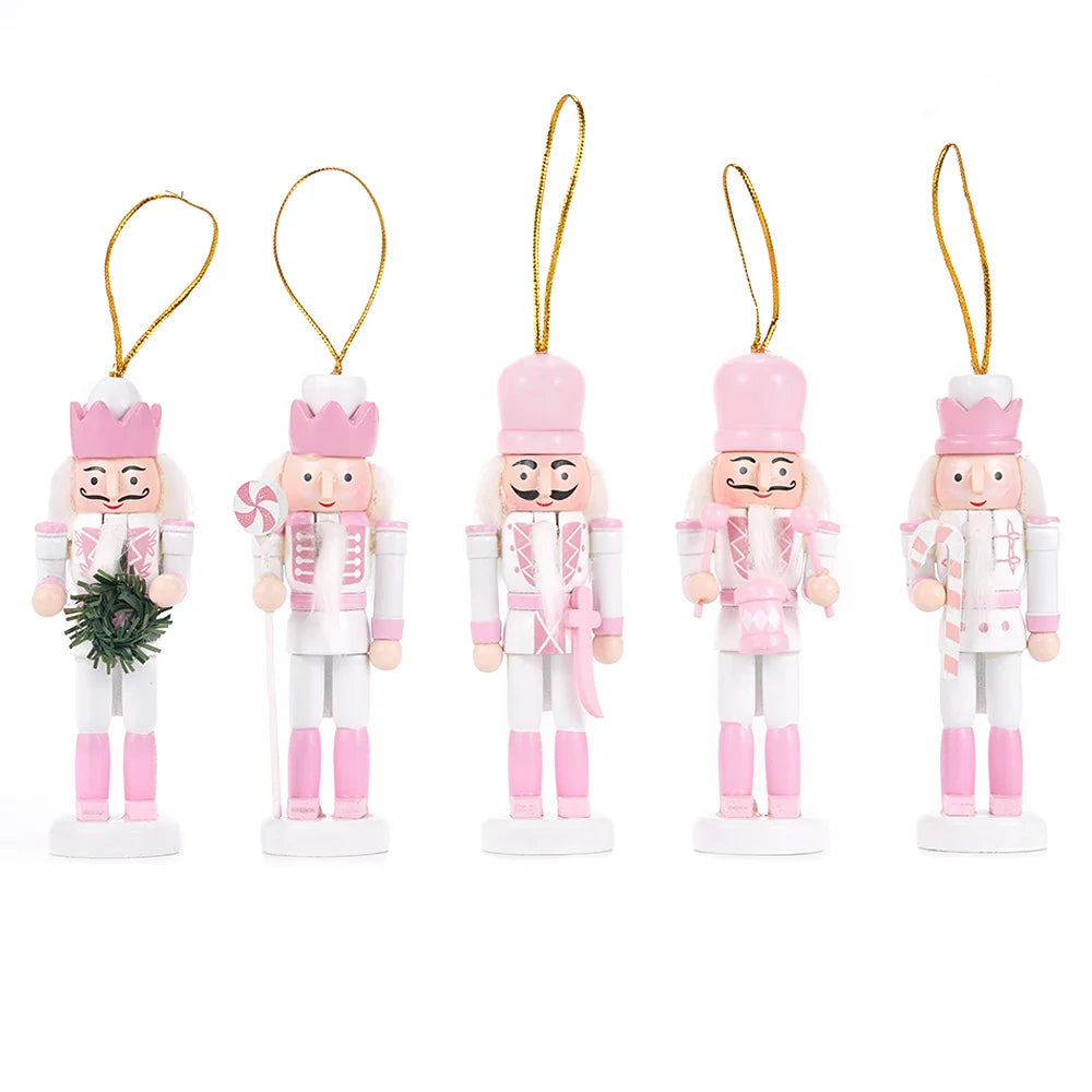 Classic Wooden Christmas Nutcracker Set - Fesara