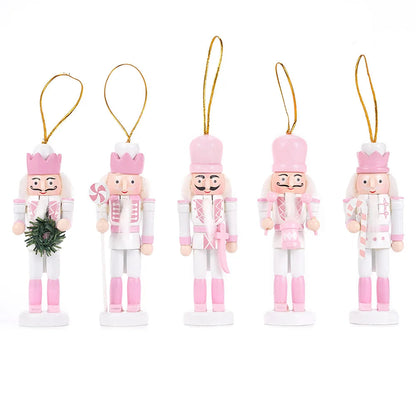 Classic Wooden Christmas Nutcracker Set - Fesara