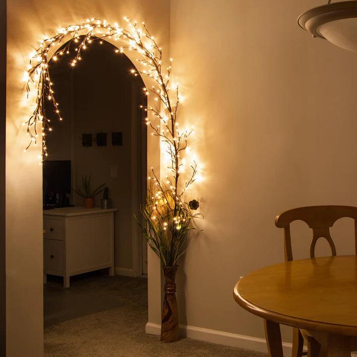 Rustic Winter Christmas Tree Decorations