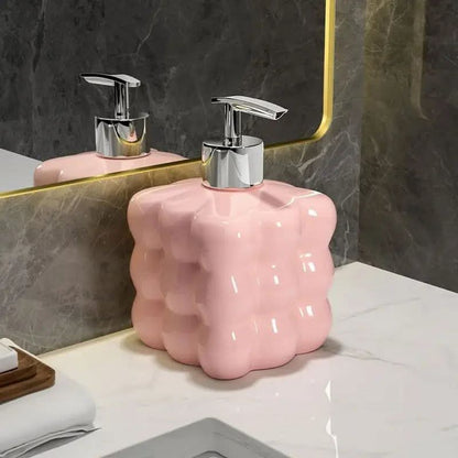 Decorative Ceramic Soap Dispenser for Kitchen or Bath