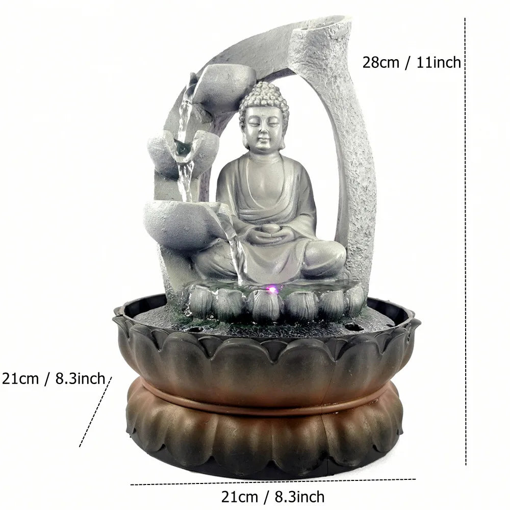Serenity Indoor Water Fountain for Relaxing Home Decor