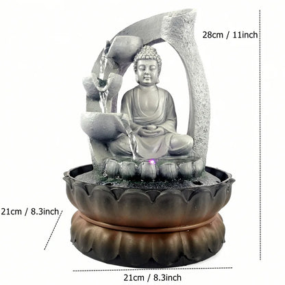 Serenity Indoor Water Fountain for Relaxing Home Decor