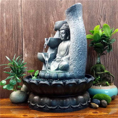 Serenity Indoor Water Fountain for Relaxing Home Decor
