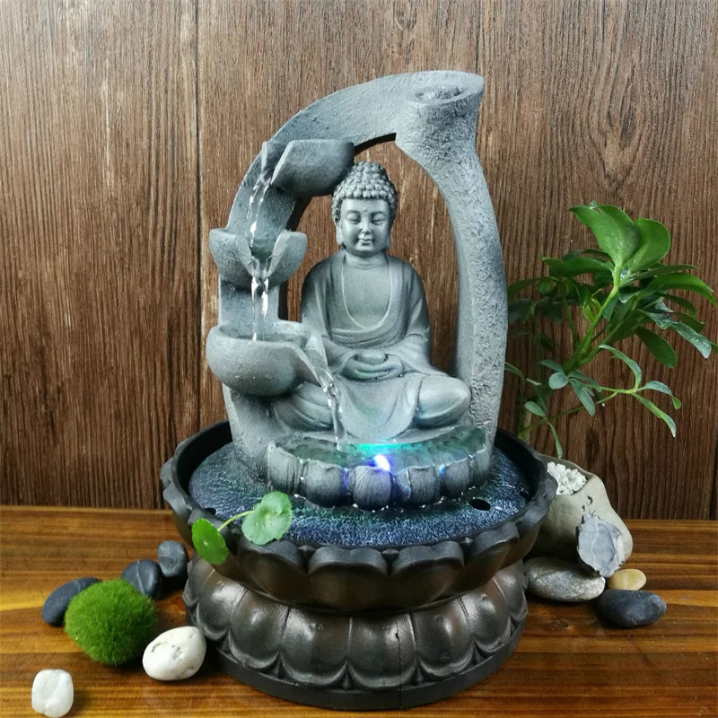 Serenity Indoor Water Fountain for Relaxing Home Decor