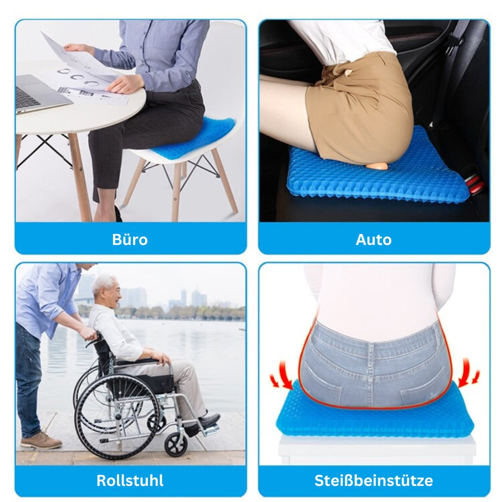 Comfort Gel Orthopedic Seat Cushion
