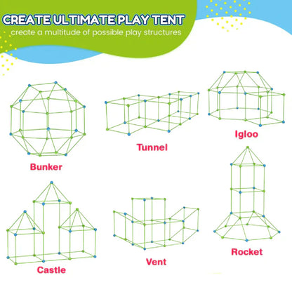 Fun Kids Building Playhouse Kit