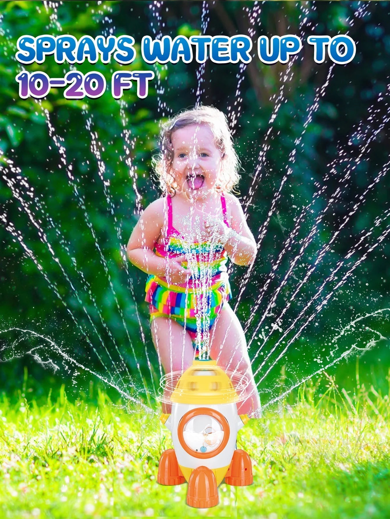 Fun Kids Water Rocket Fountain Toy