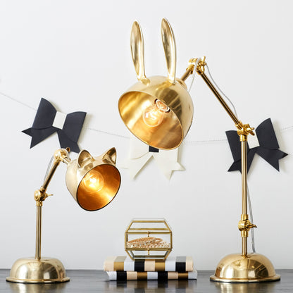 Luxury Gold Bunny Table Lamp