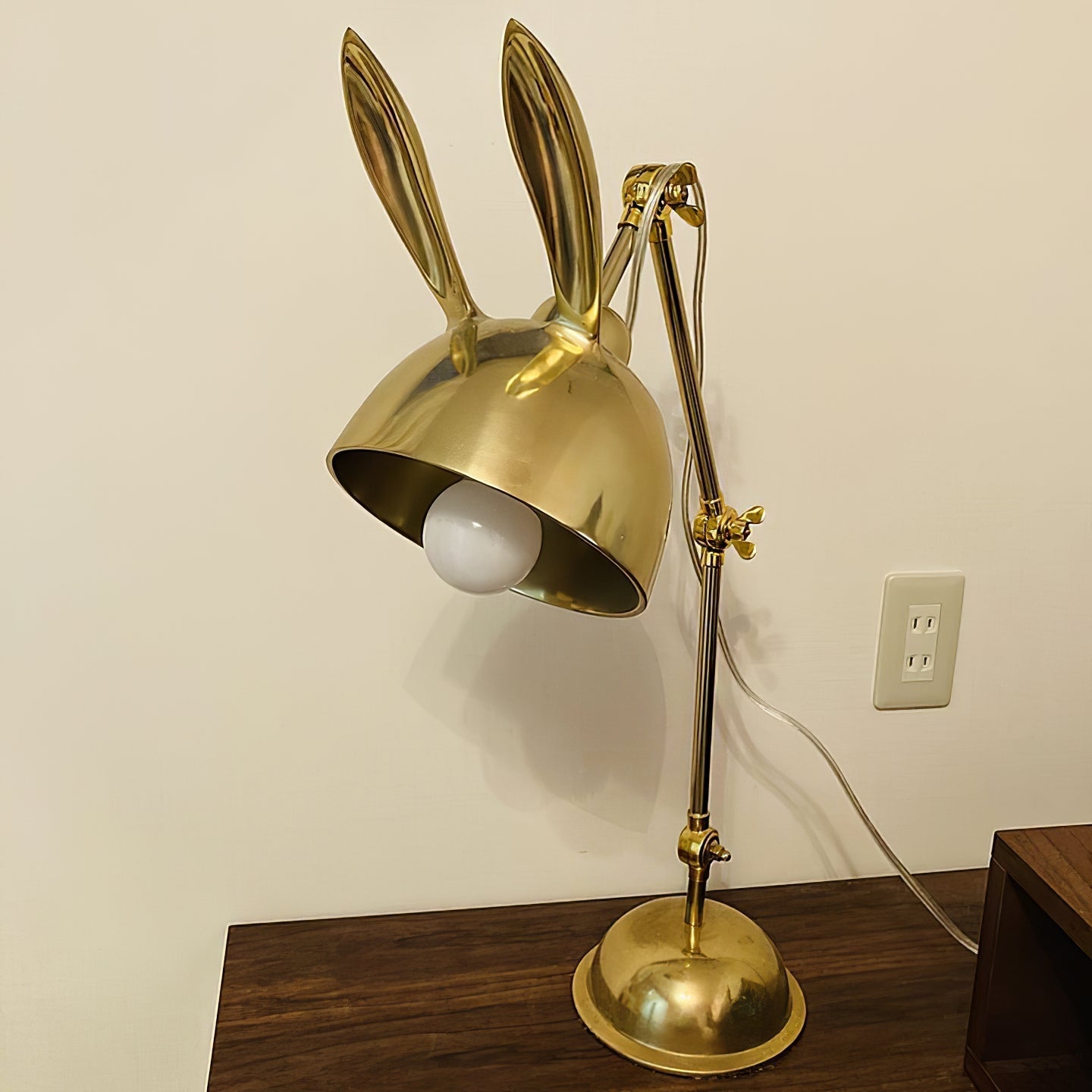 Luxury Gold Bunny Table Lamp