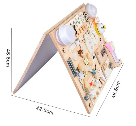 Natural Wooden Educational Play Board