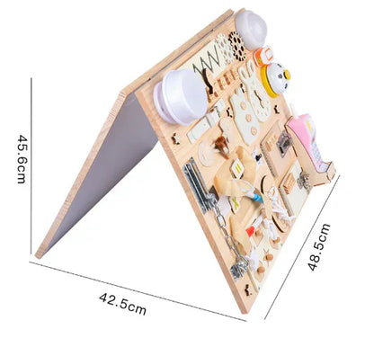 Natural Wooden Educational Play Board