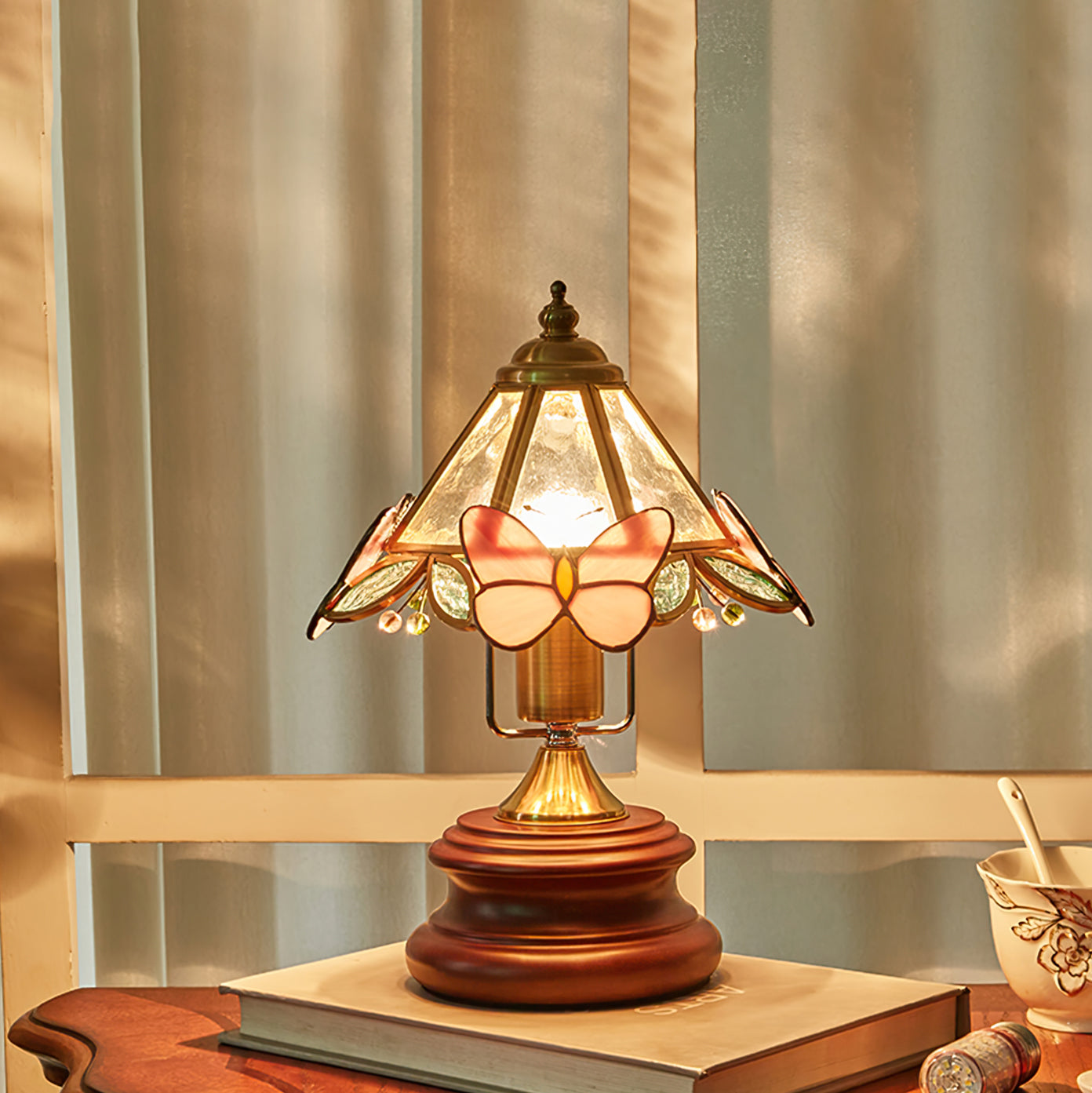 Colorful Butterfly Table Lamp
