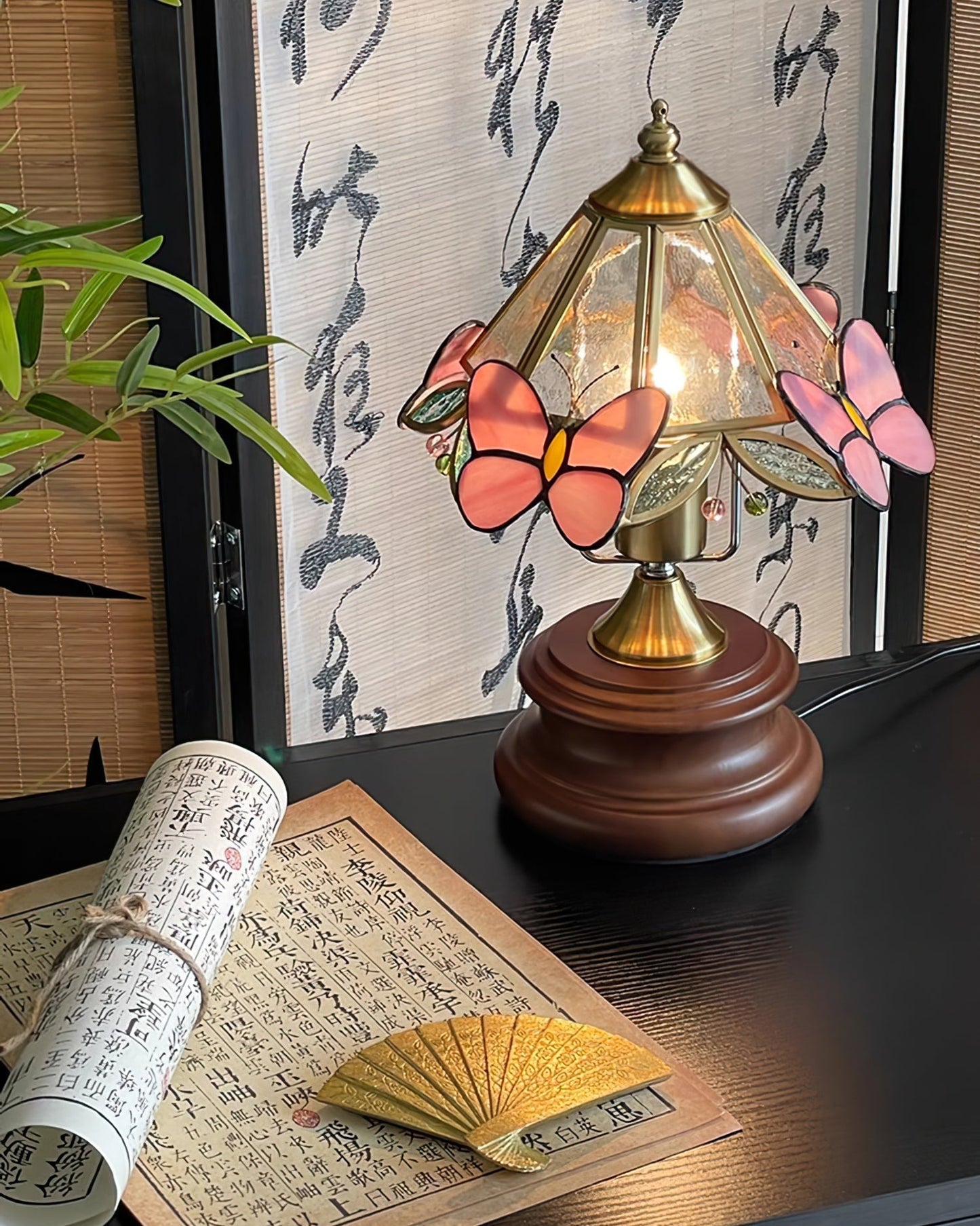 Colorful Butterfly Table Lamp