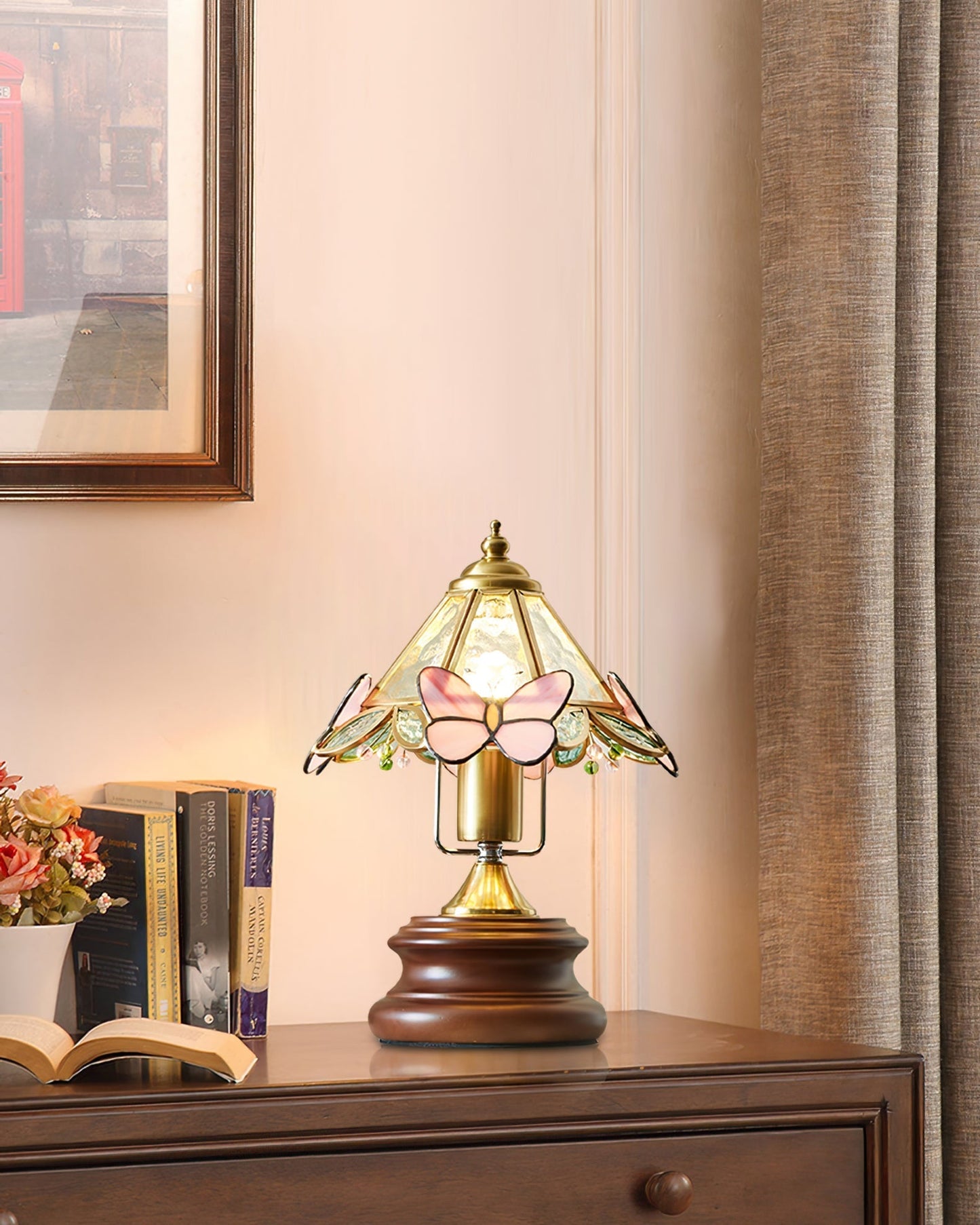 Colorful Butterfly Table Lamp