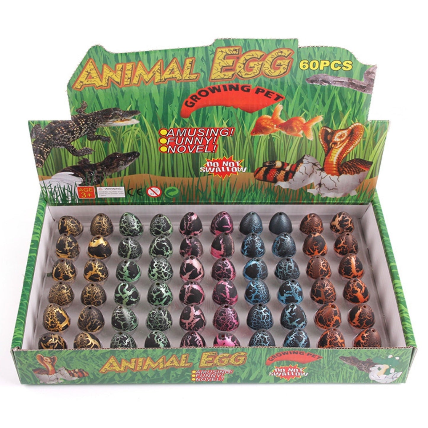 Colorful Dino Eggs Growing Water Toys
