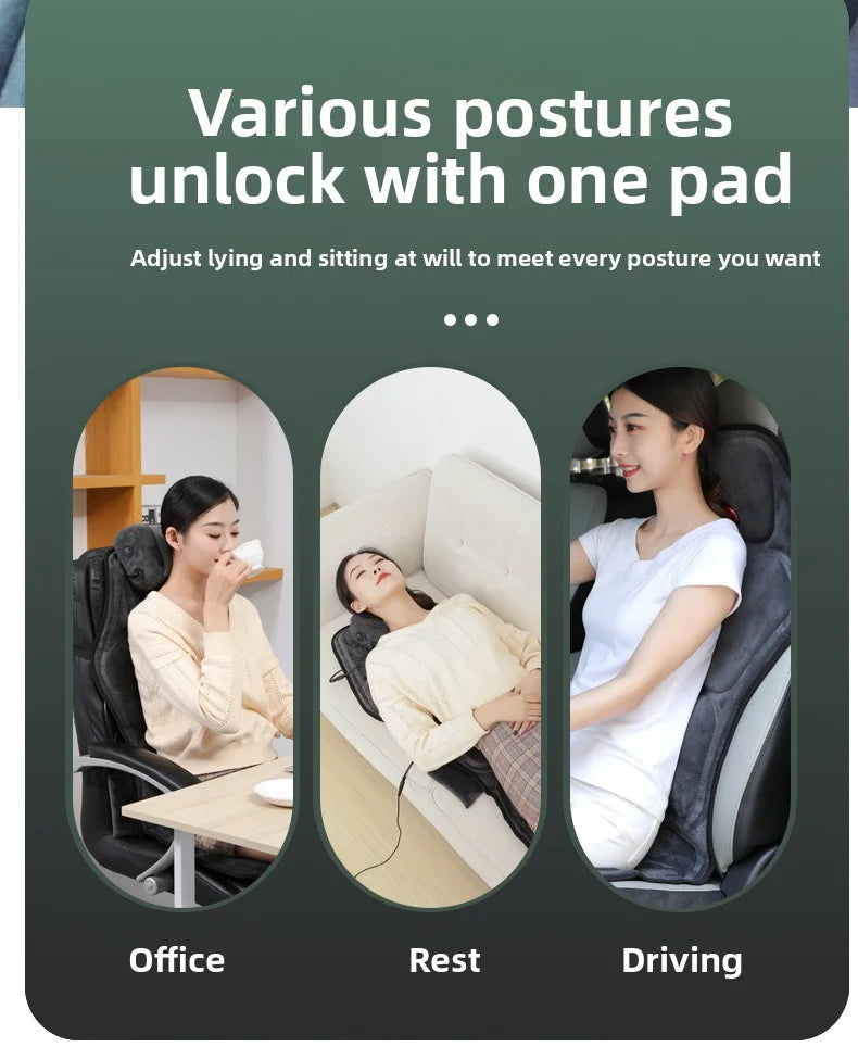 Heated Full Body Massage Chair for Relaxation & Pain Relief