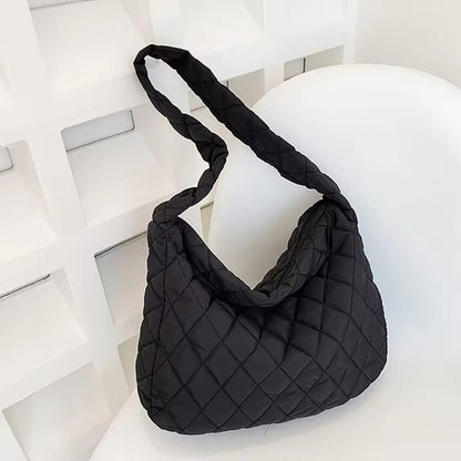 Soft Padded Large Crossbody Tote Shoulder Bag
