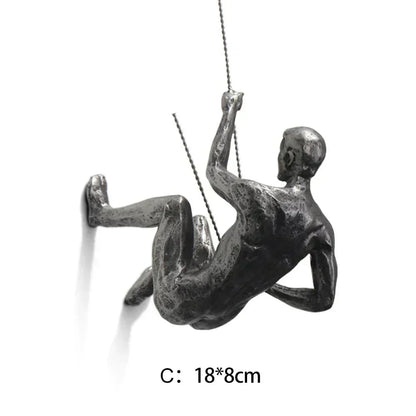 3D Climbing Wall Art Decoration