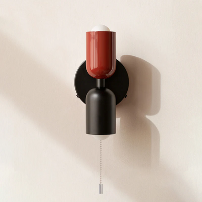 Contemporary Dual Head Wall Lamp