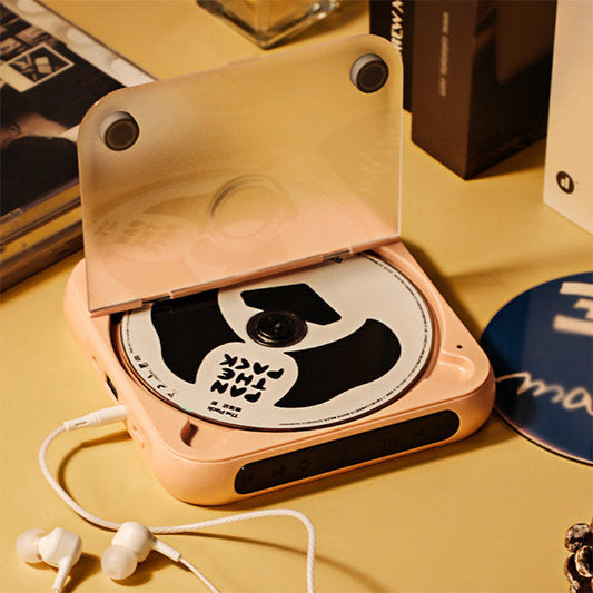Compact Personal CD Music Player with Rechargeable Battery - Fesara