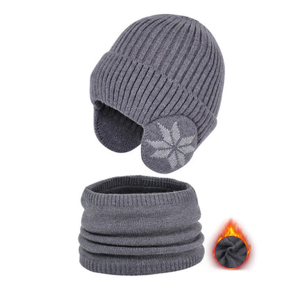 Cozy Kids Fleece Scarf and Beanie Set